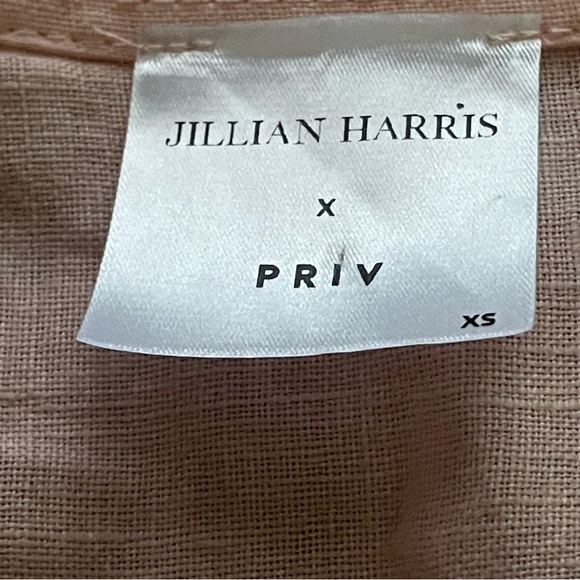 Jillian Harris X Priv Hampton linen dress size XS in subtle blush pink - Picture 5 of 10